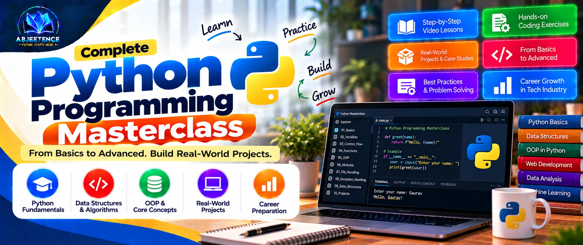 Complete Python Programming Masterclass