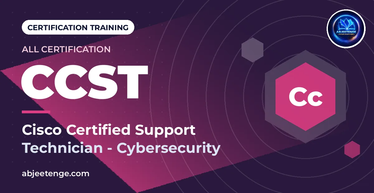 Cisco Certified Support Technician – Cybersecurity