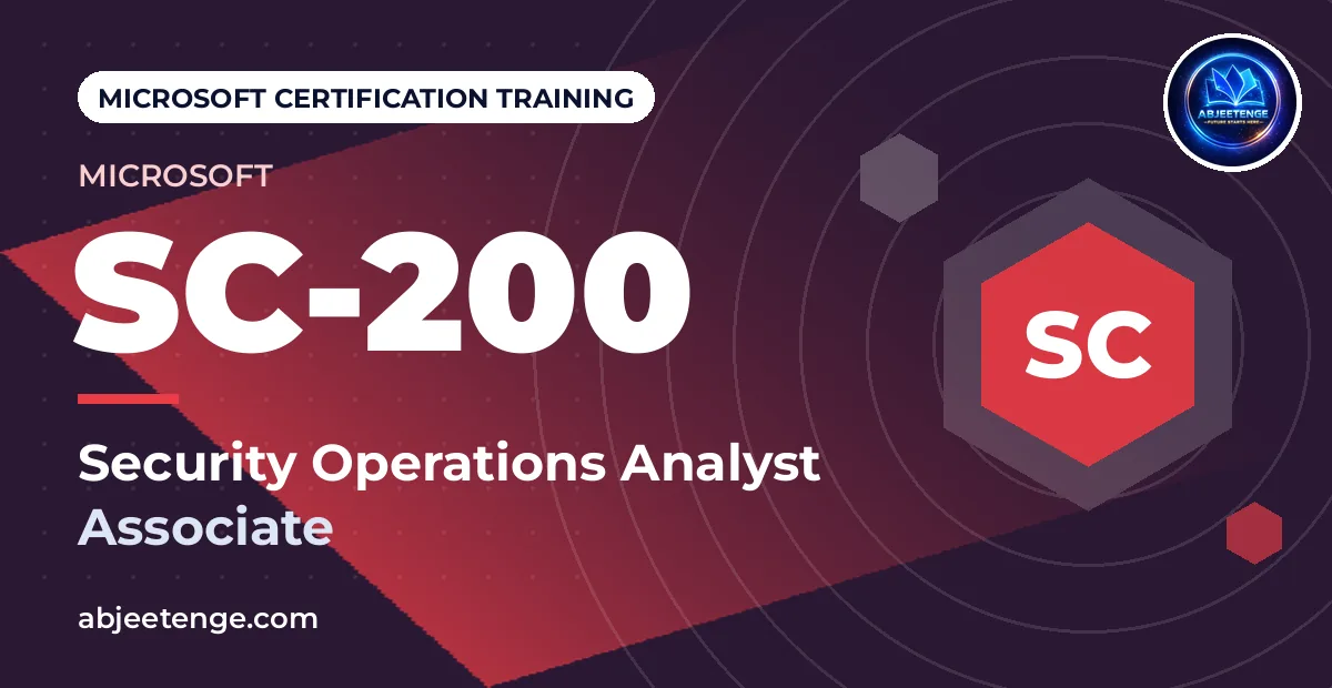 Microsoft Certified: Security Operations Analyst Associate — SC-200