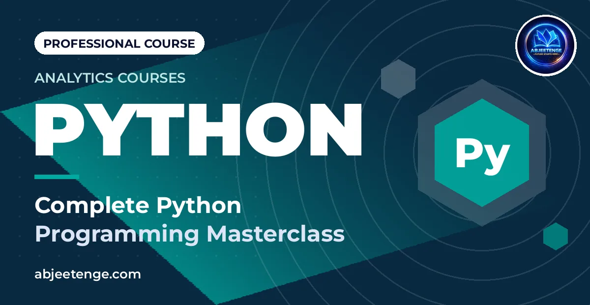 Complete Python Programming Masterclass
