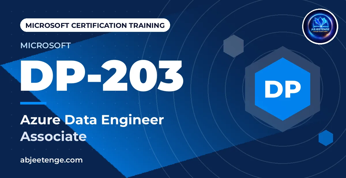 Microsoft Certified: Azure Data Engineer Associate — DP-203