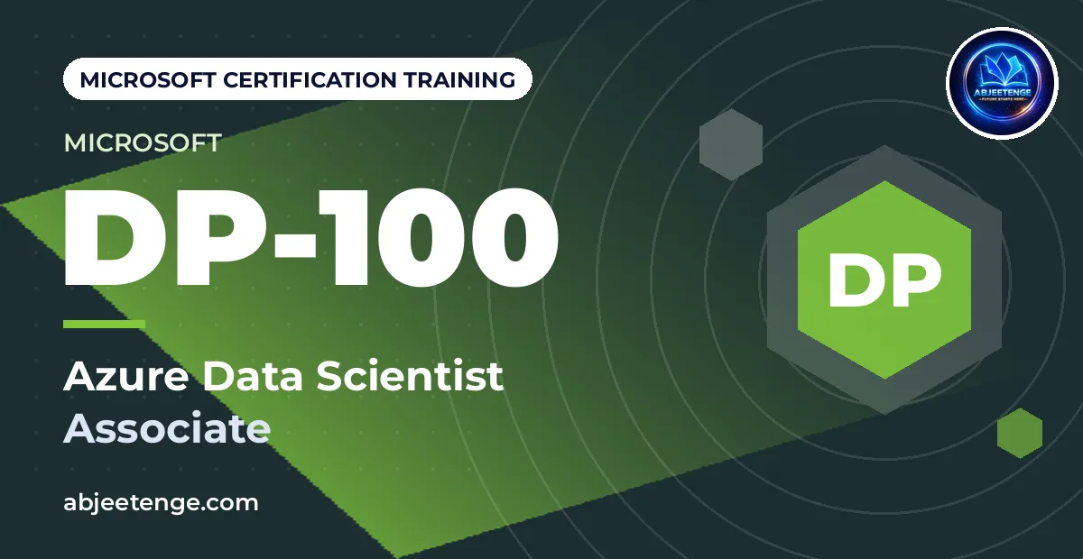 Microsoft Certified: Azure Data Scientist Associate — DP-100