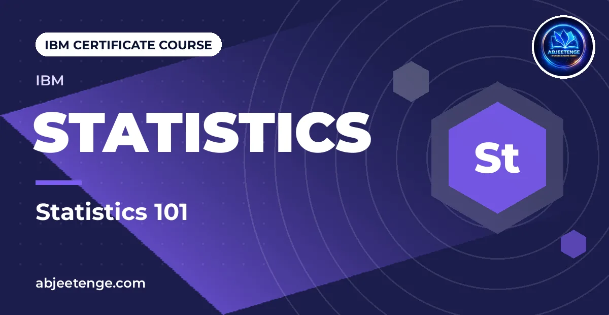 Statistics 101