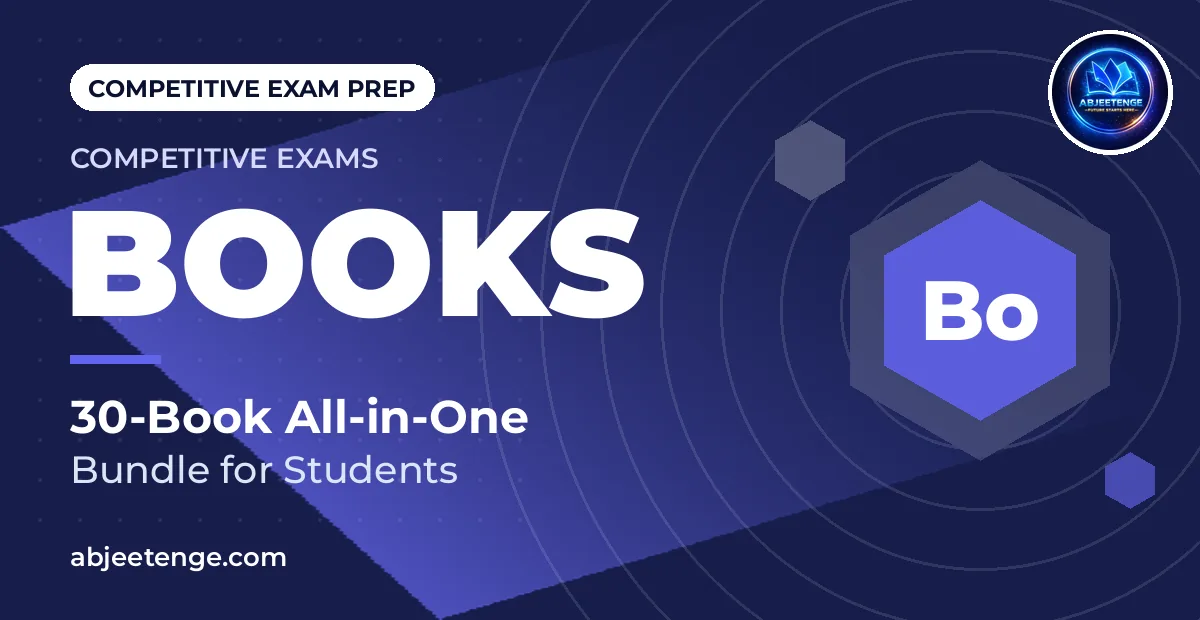 Book for All Exams 30 books All In One Bundle For Students