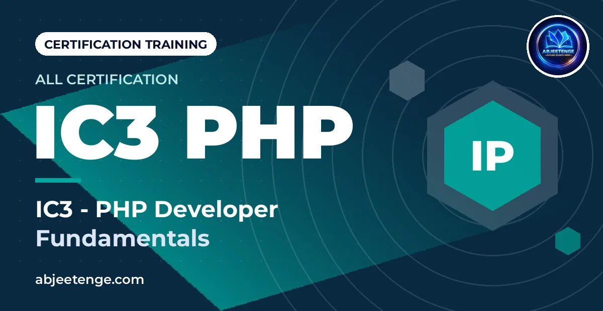 IC3 – PHP Developer Fundamentals