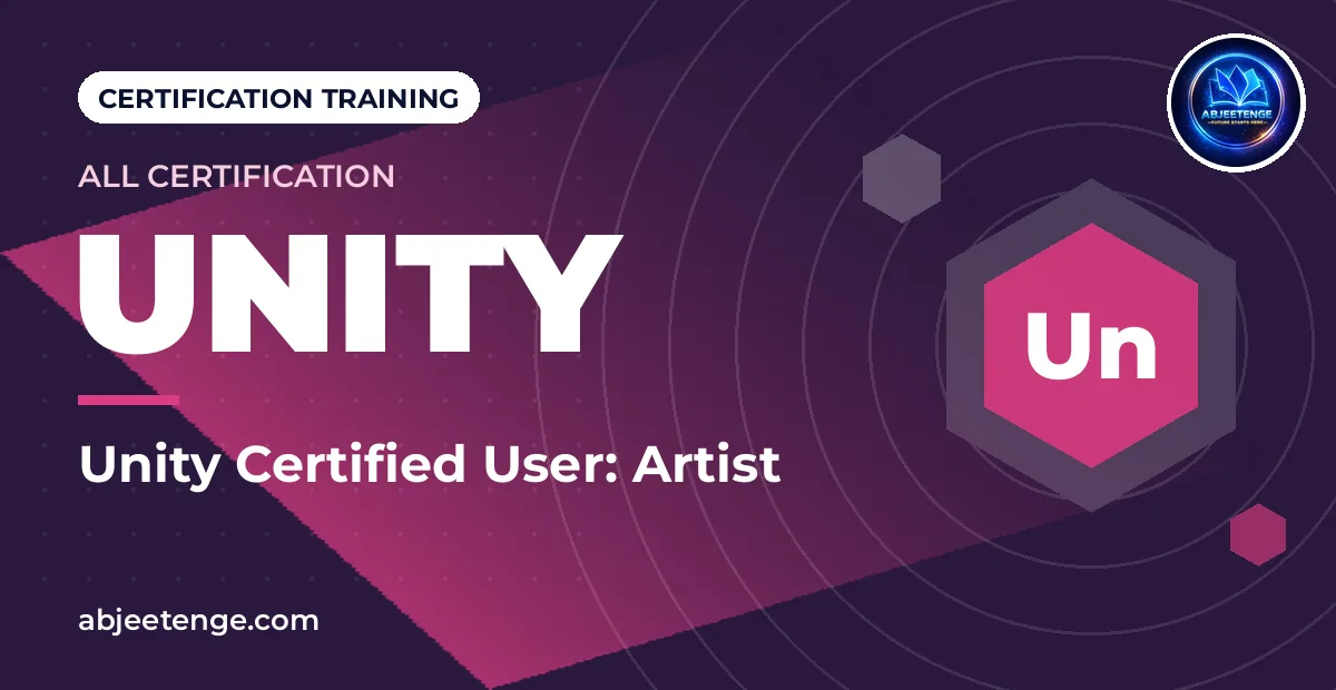 Unity Certified User: Artist