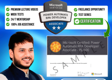Microsoft Certified: Power Automate RPA Developer Associate – PL-500