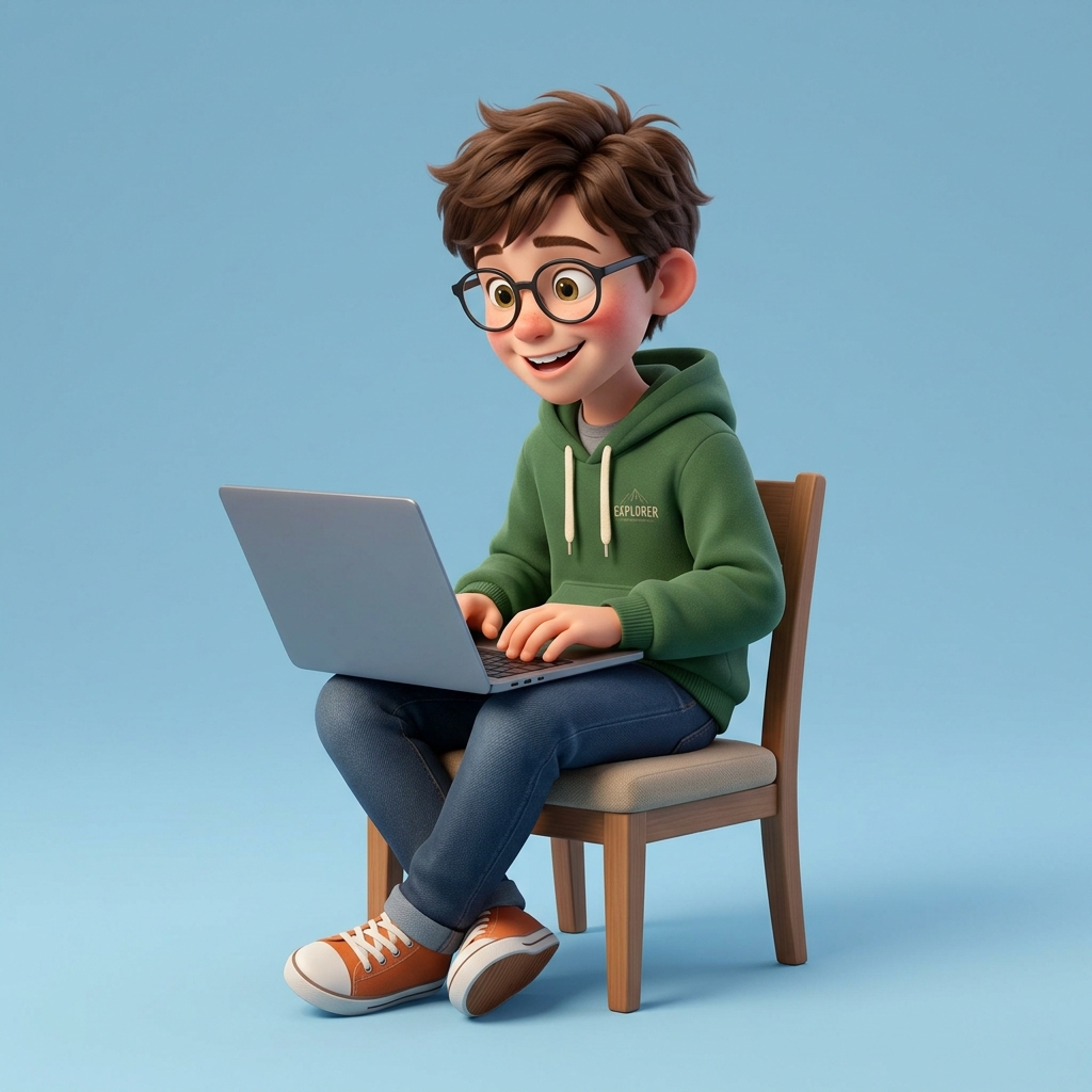AI Explorer Boy